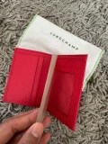 Longchamp Men Wallet Bi Fold - L3572021C39/ Red - One Size