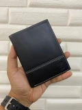 Longchamp Men Wallet Bi Fold - Black - One Size