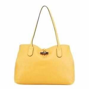 Longchamp Roseau - Yellow - Small Long Handle L2686968117