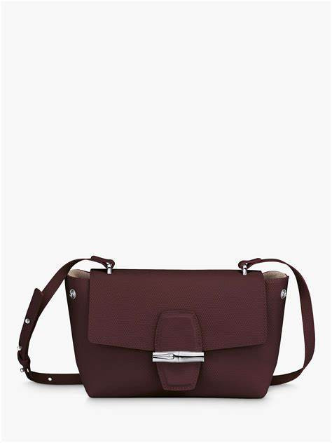 Longchamp Roseau Crossbody - Burgundy - 10115HPN009