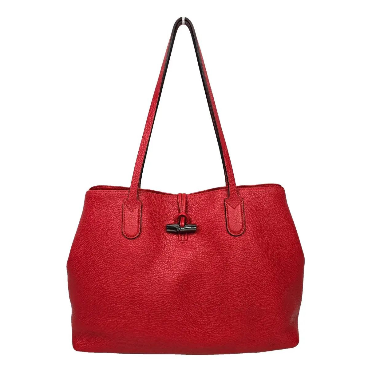 Longchamp Roseau Tote - Red - L2686968545