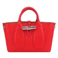 Longchamp Roseau 10057HSC642 - Poppy - Mini With Long Strap