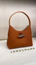 Longchamp Roseau Shoulder Bag 10152HPN177 - Brick - Small