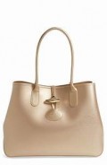 LONGCHAMP ROSEAU TOTE L2686940724 - DORE/GOLD - MEDIUM LONG HANDLE