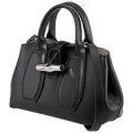 Longchamp Roseau - Black - Mini 10057HSC001