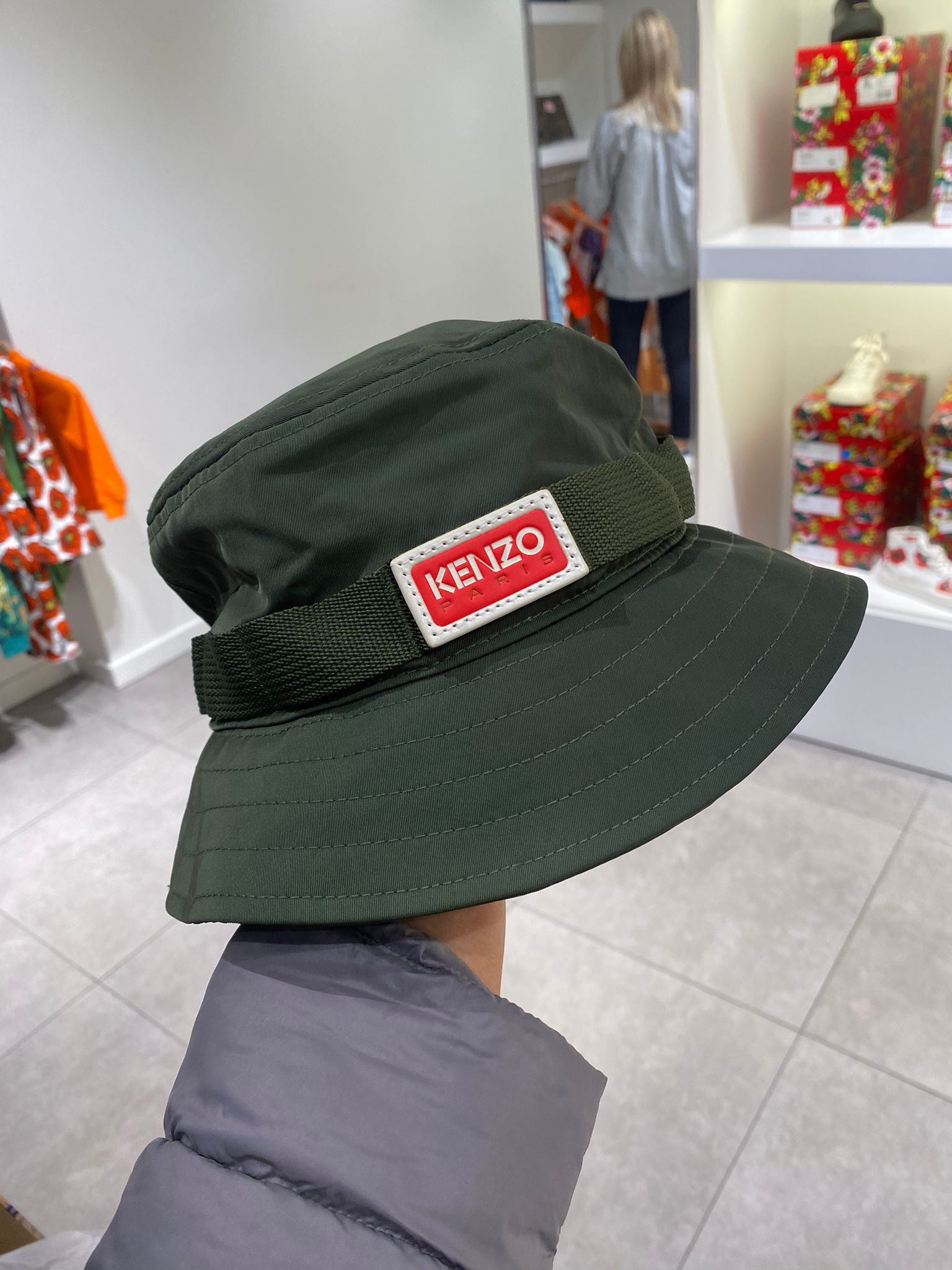 Kenzo Cap - Dark Khaki - FC65AC204F30