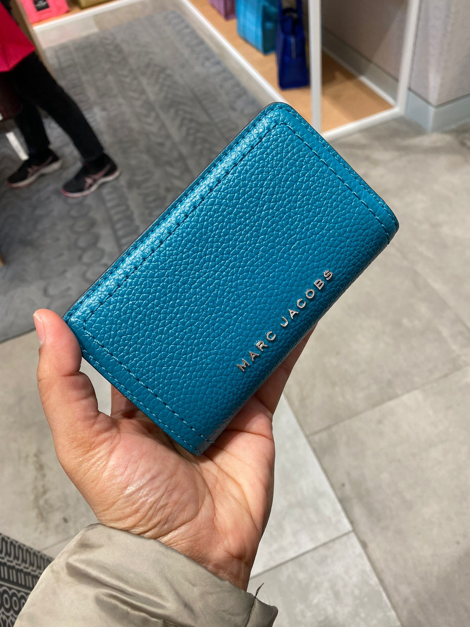 Marc Jacobs Wallet - Harbor Blue - Medium Compact