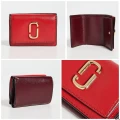 MARC JACOBS WALLET - OXBLOOD MULTI - ONE SIZE