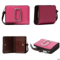 Marc Jacobs The Mini Compact Wallet - Magenta Multi - M0013360