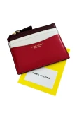 MARC JACOBS ZIP CARD CASE - TRUE RED MULTI - S166L03FA22 / 11 X 9 CM