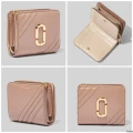 MARC JACOBS MINI COMPACT WALLET - DUSTY BEIGE - S131L01FA21