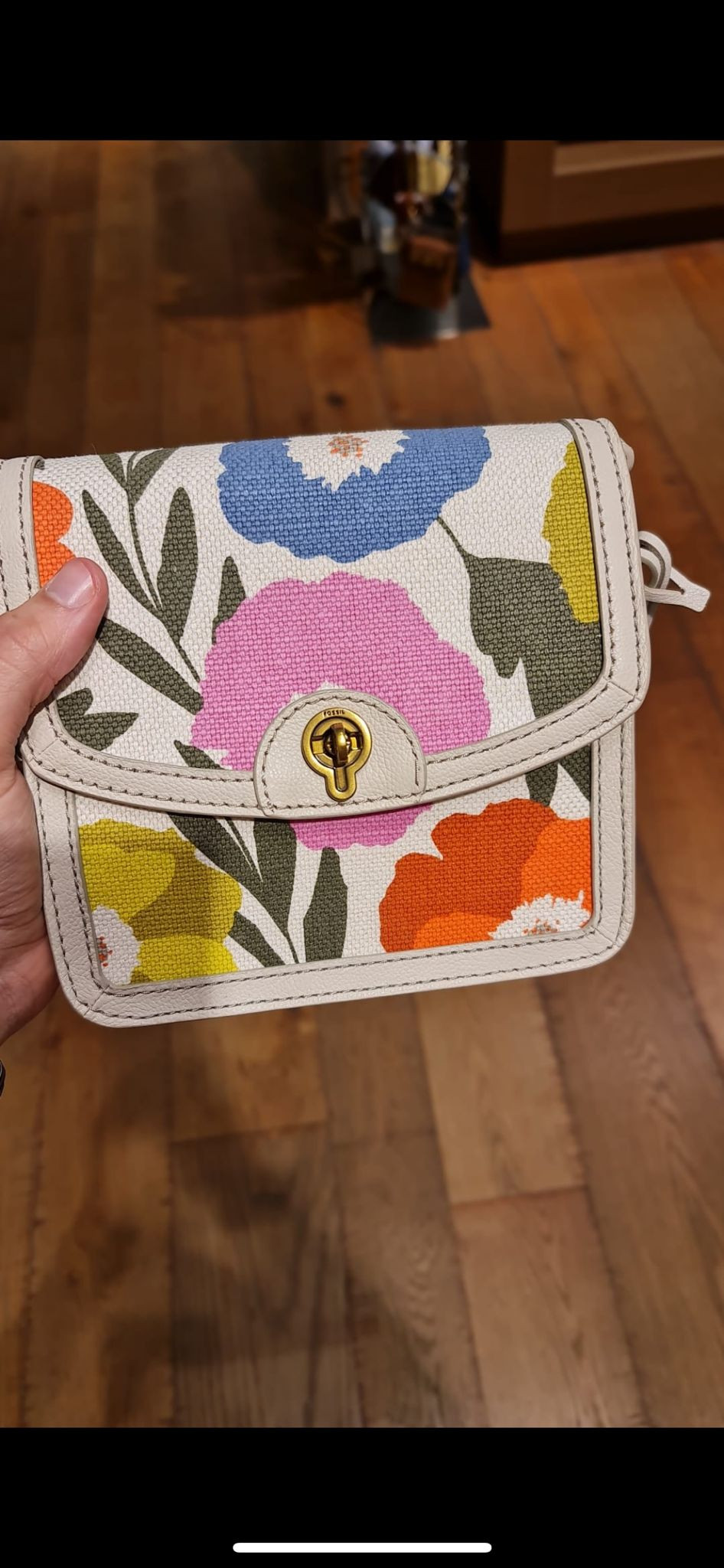 Fossil Ainsley Crossbody - Light Floral - SHB3099991