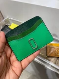 MARC JACOBS CARD HOLDER - GREEN MULTI - S144L01FA21 / ONE SIZE