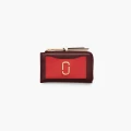 Marc Jacobs The Top Zip Multi Wallet - Oxblood Multi - 13 x 8 x 1.5 cm