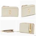 Marc Jacobs The Top Zip Multi Wallet - Cloud White - 13 x 8 x 1.5 cm