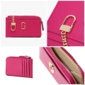 Marc Jacobs The Top Zip Multi Wallet - Lipstick Pink - 13 x 8 x 1.5 cm
