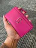 Marc Jacobs The Top Zip Multi Wallet - Lipstick Pink - 13 x 8 x 1.5 cm