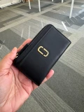 Marc Jacobs The Top Zip Multi Wallet - Black - 13 x 8 cm