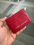 MARC JACOBS CARD HOLDER - SAVVY RED - ONE SIZE