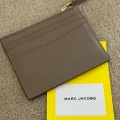 Marc Jacobs The Zip Card Purse - Cement - S177L03FA22 / One Size