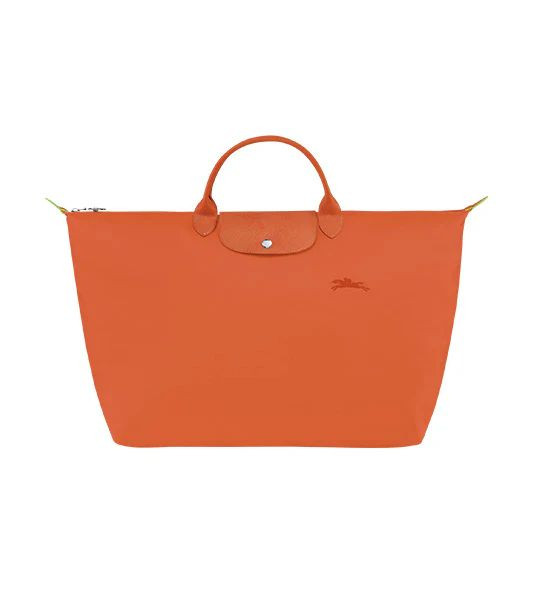 Longchamp Li Pliage Club Green Edition - L1625919P69/Rust - Extra Large 70 x 40 x 23 cm