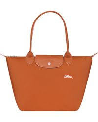 Longchamp Li Pliage Club - Rust - Large Long Handle L1899619P39