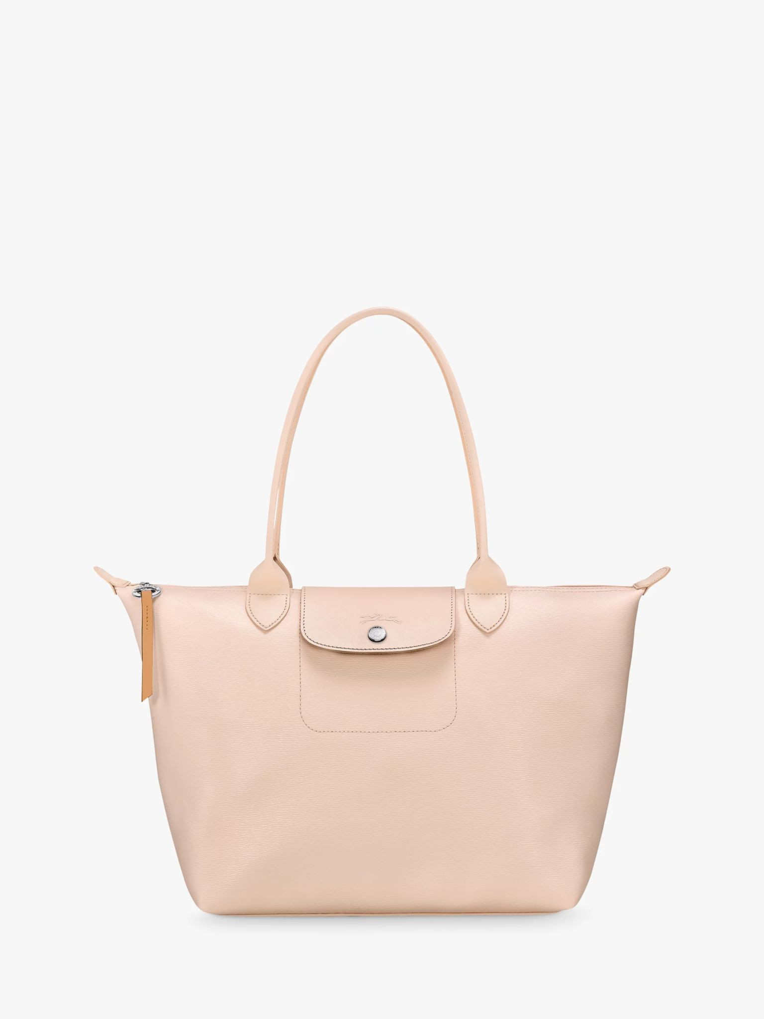 Longchamp City Tote - Nude - 10182HYQ542 / Medium Long Handle