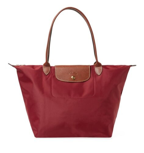 Longchamp Li Pliage Classic - Garnet red - L26050890BC87 / Medium Long Handle