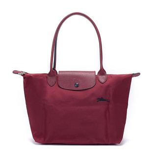 Longchamp Li Pliage Club - Grenat L1899619C87 - Large Long Handle