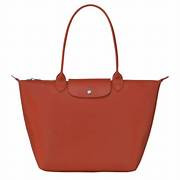 Longchamp Li Pliage City - Terracotta - L2605HYQ213 / Medium Long Handle