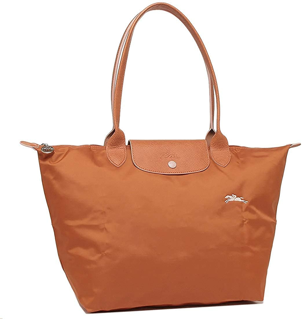 Longchamp Li Pliage Club L2605619P39 - Rust - Small Long Handle