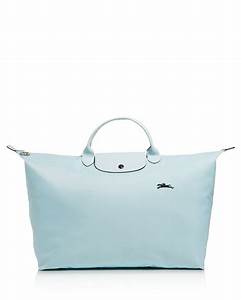 Longchamp x ToiletPaper S Travel bag Cloud Blue - Canvas (L1624TPB427)
