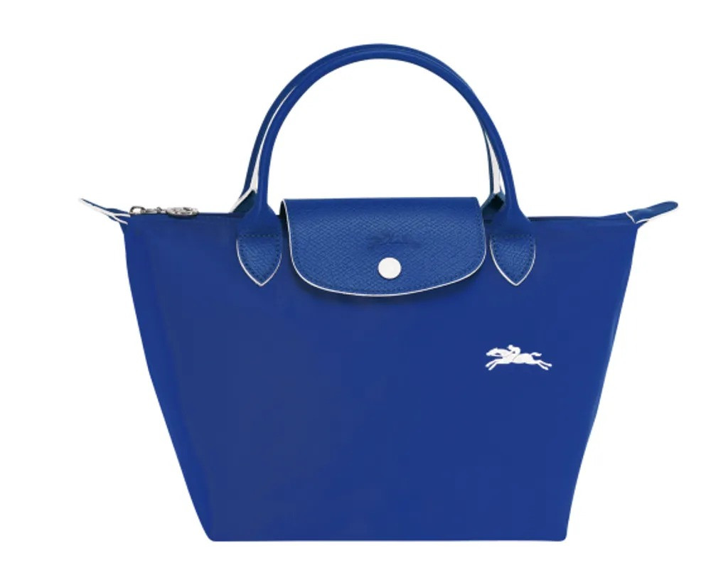 Longchamp Li Pliage Club - Cobalt - Small Short Handle L1621619P24