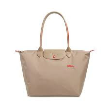 Longchamp Li Pliage Club - Brown - Small Long Handle L2605619P18