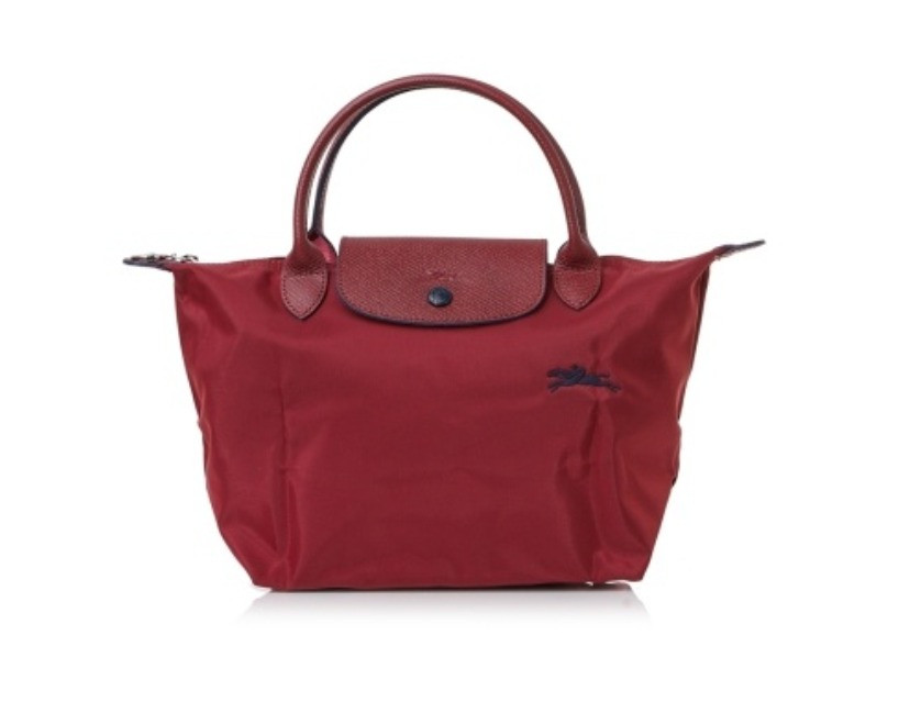 Longchamp Li Pliage Club - Garnet Red/L1621619C87 - Small Short Handle