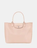 LONGCHAMP CITY TOTE - NUDE - L2605HYQ542 / MEDIUM LONG HANDLE