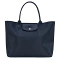 Longchamp City Tote - 10182HYQ556 / Navy - H29cm x W44cm x D12cm