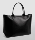 Longchamp City Tote - 10182HYQ001 / Black - H29cm x W44cm x D12cm