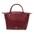 Longchamp Li Pliage Club - Garnet red - Small Short Handle L1621619209