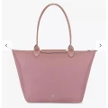 Longchamp Li Pliage Club - Large Long Handle - Antique Pink / L1899619P44