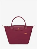 Longchamp Li Pliage Club - Garnet red - Small Short Handle L1621619209