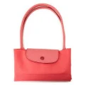 Longchamp Li Pliage Club - Pomegranate - Small Long Handle L2605619P35