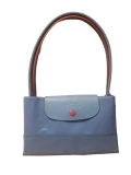 Longchamp Li Pliage Club - Sky Blue  L1899619564 - Large Long Handle