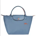 Longchamp Li Pliage Club - Blue Mist - Small Short Handle L1621619564