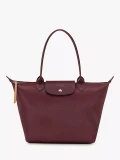 Longchamp Li Pliage City - Plum - Medium Tote