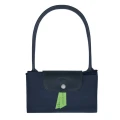 Longchamp Li Pliage Club - Ocean - Small Long Handle L2605919P57