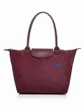 Longchamp Li Pliage Club - Plum - Large Long Handle L1899619P22