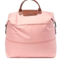 Longchamp Li Pliage Club - Blush Pink - Travel Large With Long Strap