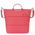 Longchamp Li Pliage Club - Pomegranate - Travel Bag Expendable L1911619P35