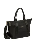 TED BAKER NANCCIE TOTE WITH LONG STRAP - BLACK - 243582 / ONE SIZE